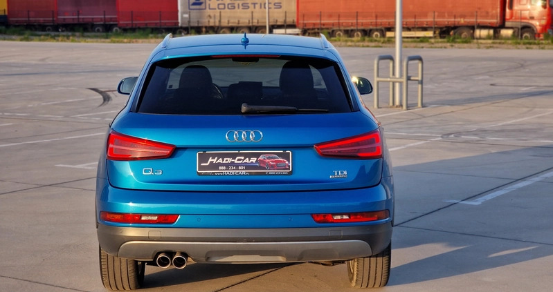 Audi Q3 cena 77900 przebieg: 129000, rok produkcji 2015 z Dolsk małe 704
